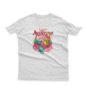 Camiseta A Maior Aventura Nos Espera branca