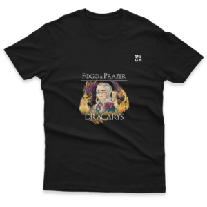 Camista Fogo e Prazer Dracarys preta